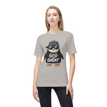 Load image into Gallery viewer, God Is Great Penguin T-Shirt - Made In USA!