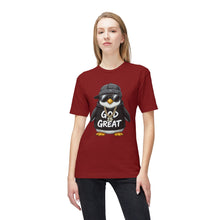 Load image into Gallery viewer, God Is Great Penguin T-Shirt - Made In USA!