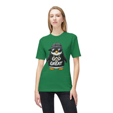 Load image into Gallery viewer, God Is Great Penguin T-Shirt - Made In USA!
