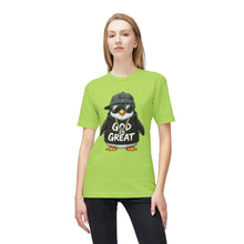 Load image into Gallery viewer, God Is Great Penguin T-Shirt - Made In USA!
