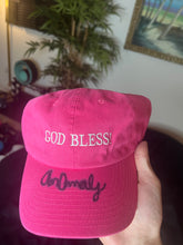 Load image into Gallery viewer, Autographed God Bless! Hats (2 Blue, 4 White, 6 Pink)