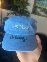 Load image into Gallery viewer, Autographed God Bless! Hats (2 Blue, 4 White, 6 Pink)