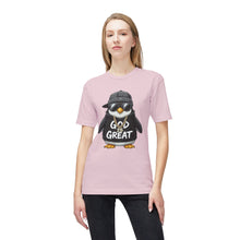 Load image into Gallery viewer, God Is Great Penguin T-Shirt - Made In USA!

