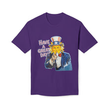 Load image into Gallery viewer, &quot;Have A Great Day&quot; Uncle Sam Sun T-Shirt - Made In The USA!
