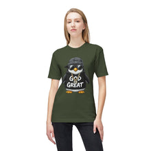 Load image into Gallery viewer, God Is Great Penguin T-Shirt - Made In USA!
