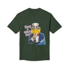 Load image into Gallery viewer, &quot;Have A Great Day&quot; Uncle Sam Sun T-Shirt - Made In The USA!
