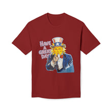 Load image into Gallery viewer, &quot;Have A Great Day&quot; Uncle Sam Sun T-Shirt - Made In The USA!
