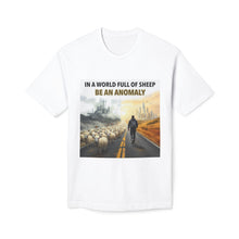 Load image into Gallery viewer, In A World Full Of Sheep Be An An0maly T-Shirt - Made In The USA!
