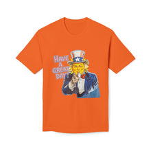 Load image into Gallery viewer, &quot;Have A Great Day&quot; Uncle Sam Sun T-Shirt - Made In The USA!
