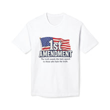 Load image into Gallery viewer, 1st Amendent: Truth Sounds Like Hate Speech To Those Who Hate The Truth T-Shirt - Made In The USA!
