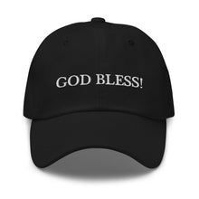 Load image into Gallery viewer, God Bless! Black Hat [PRE-ORDER] [LIMITED EDITION] [MADE IN USA]
