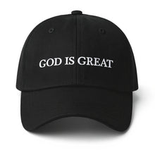 Load image into Gallery viewer, God Is Great Black Hat [PRE-ORDER] [LIMITED EDITION] [MADE IN USA]

