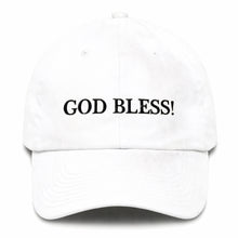 Load image into Gallery viewer, God Bless! White Hat [PRE-ORDER] [LIMITED EDITION] [MADE IN USA]
